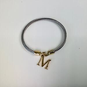 Modern Expressions “M” Initial Rope Bracelet